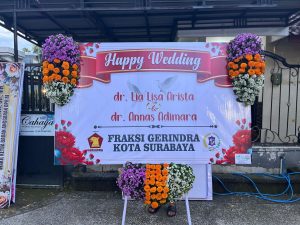 Papan bunga ucapan kediri – 3 titik bunga jombang